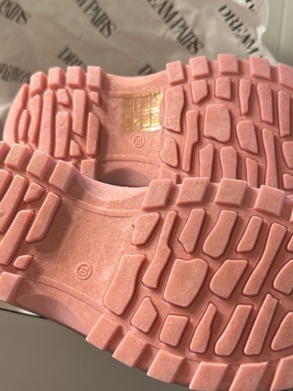 Girls Pink Quilted Snow Boot with Faux Fur Trim - Picture 3 of 3
